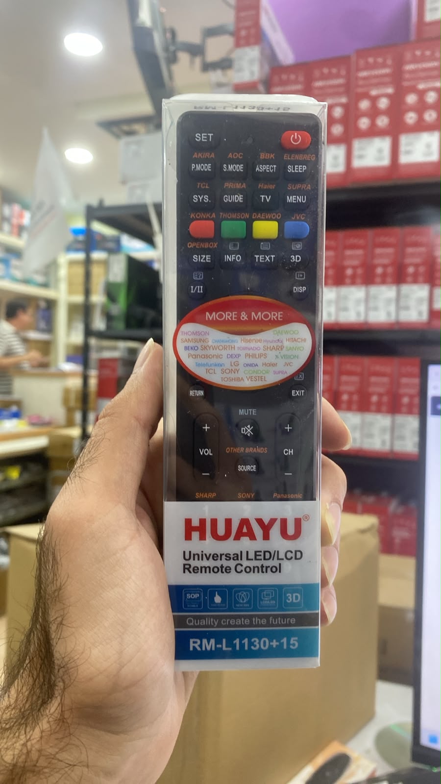 HUAYU Universal LED/LCD Remote Control