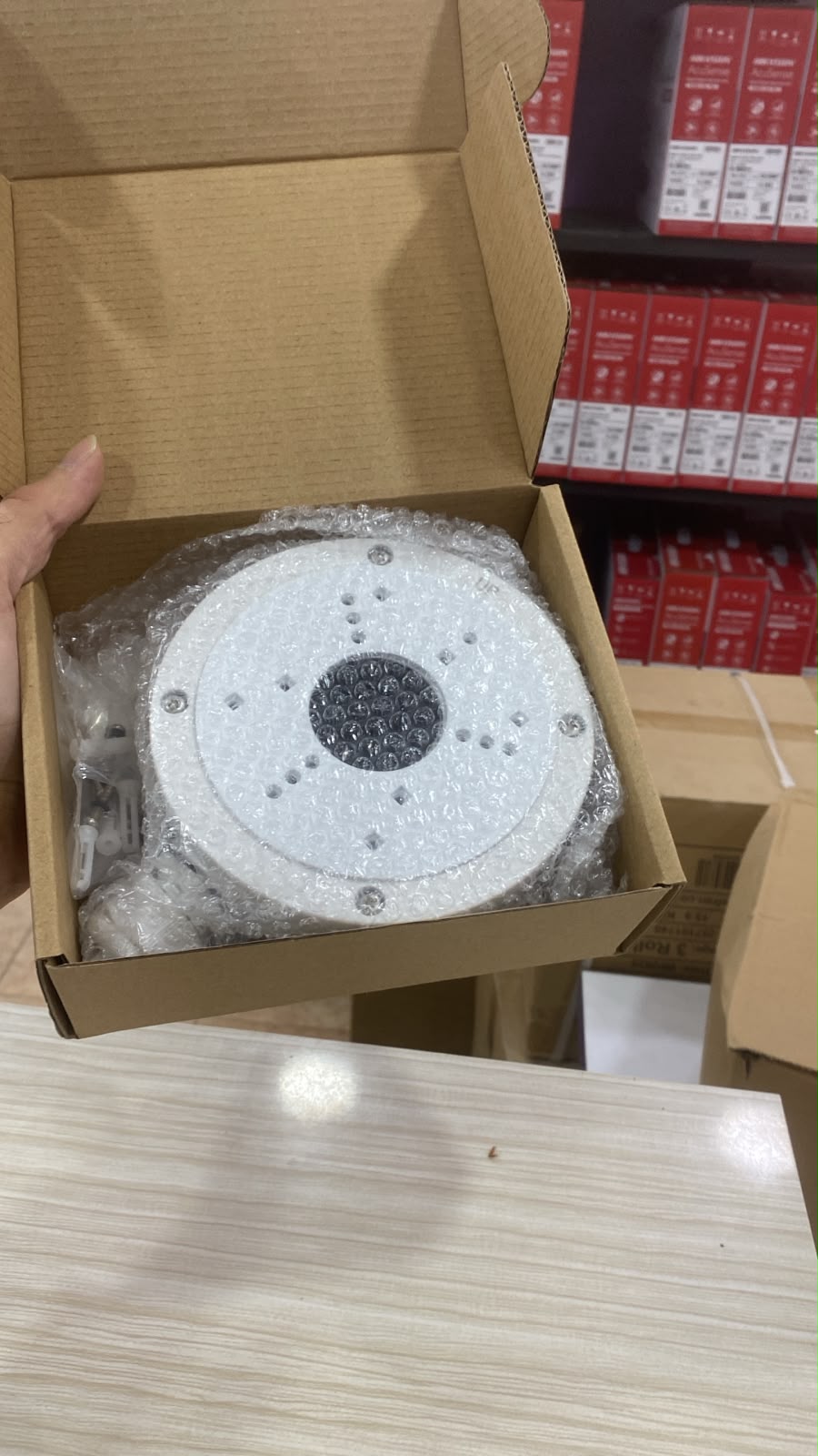 علب  المنيوم مدور للكاميرات Junction Box-DS-1280ZJ-S 
